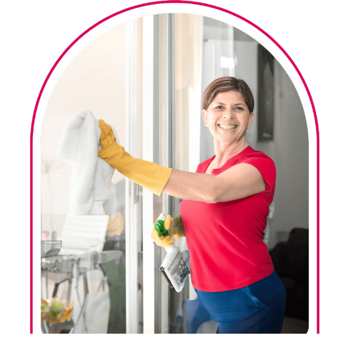 Professional cleaner from Alexa's Cleaning Services in Placerville